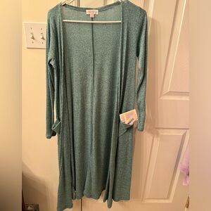 LulaRoe Sarah Womens sweater. Size Small. Green in color